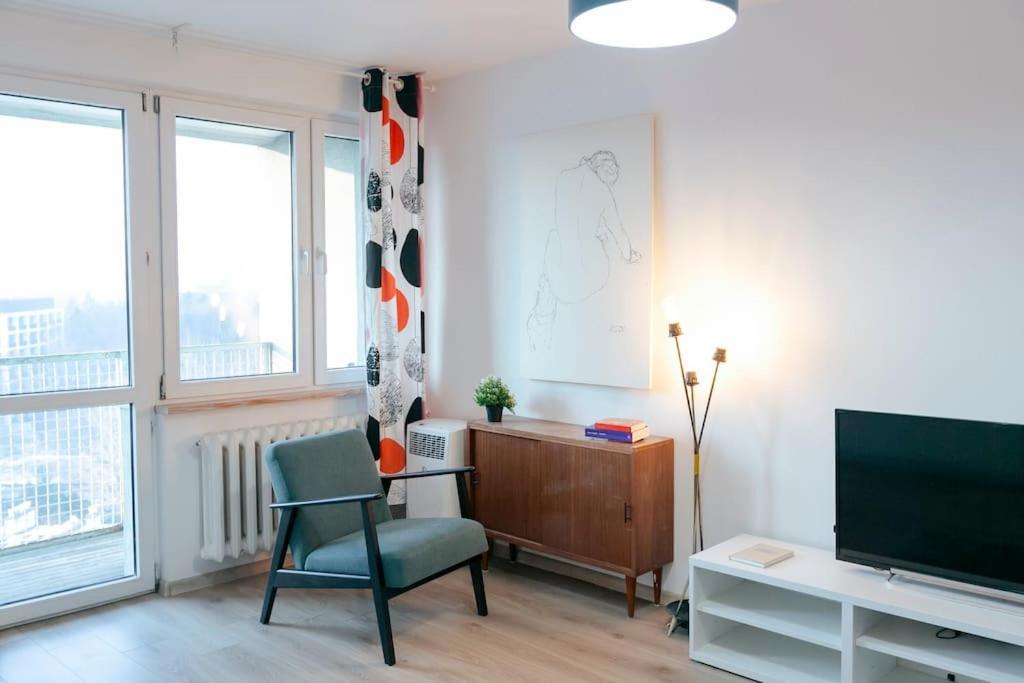 Wawaview! Studio With An Amazing View! Powisle. Varsóvia Exterior foto